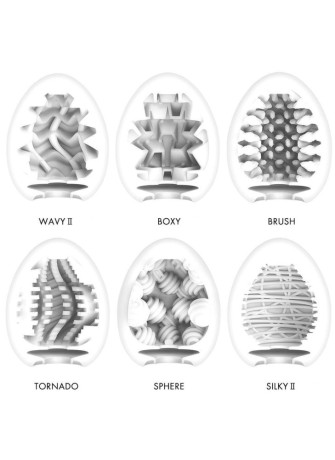 Egg Variety Pack New Standard Pack of 6